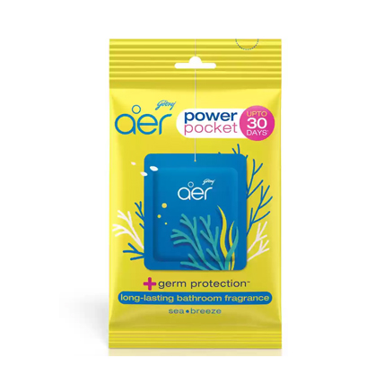 Godrej Air Freshener Aer Power Pocket Sea Breeze